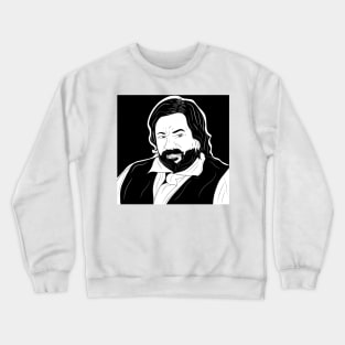 lazlo the jackie daytona vampire or bartender Crewneck Sweatshirt